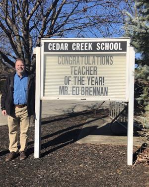 CCS Music Teacher Named 2019 CCS Teacher Of The Year!